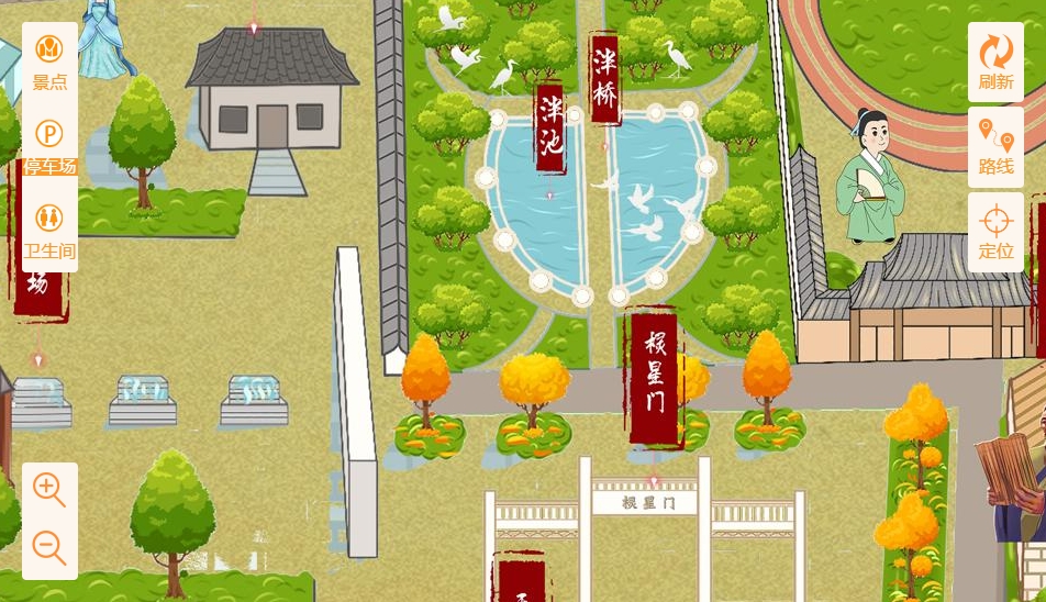 灌阳手绘地图景区语音讲解导览系统：智慧景区建设的基石